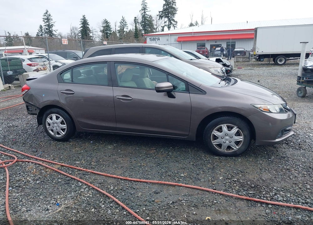 2014 HONDA CIVIC LX VIN: 2HGFB2F57EH533096