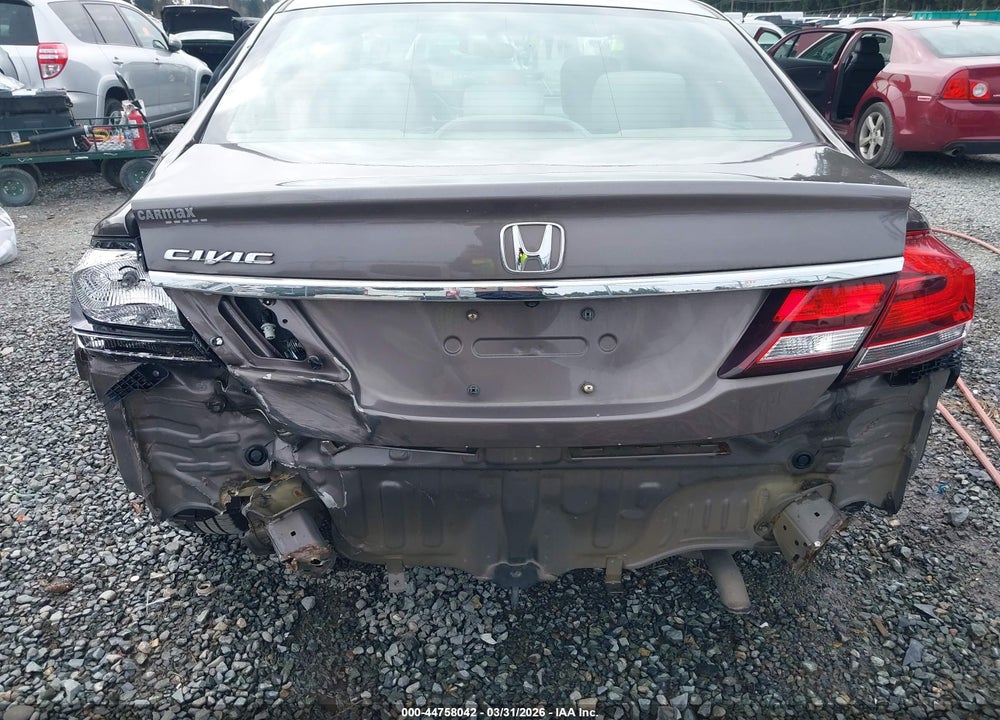 2014 HONDA CIVIC LX VIN: 2HGFB2F57EH533096