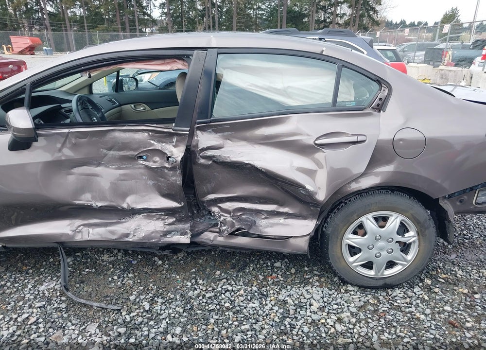 2014 HONDA CIVIC LX VIN: 2HGFB2F57EH533096