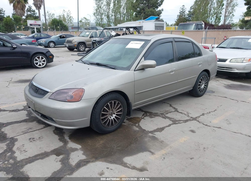 2003 HONDA CIVIC EX VIN: 2HGES26703H524587