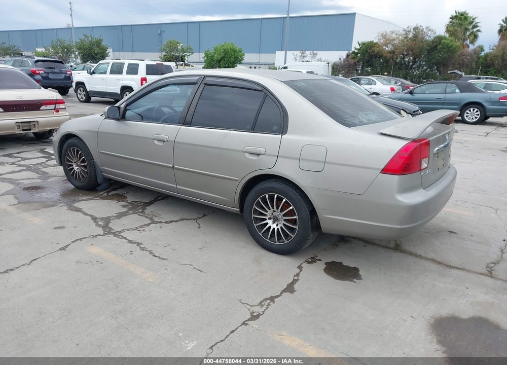 2003 HONDA CIVIC EX VIN: 2HGES26703H524587