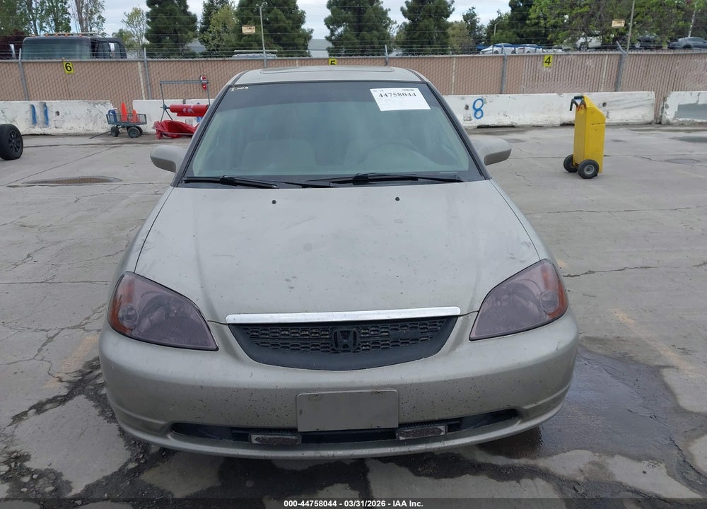 2003 HONDA CIVIC EX VIN: 2HGES26703H524587
