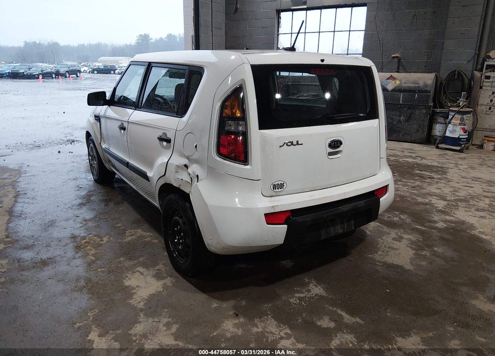 2011 KIA SOUL VIN: KNDJT2A12B7346835