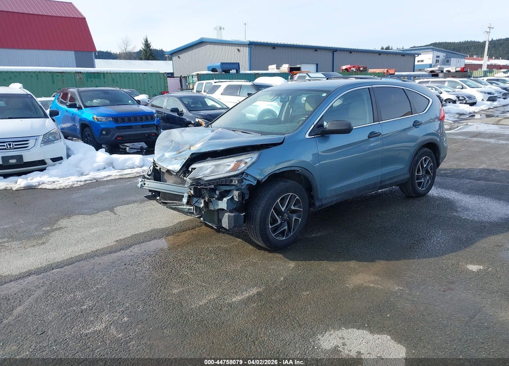 2016 HONDA CR-V SE VIN: 2HKRM4H45GH640793