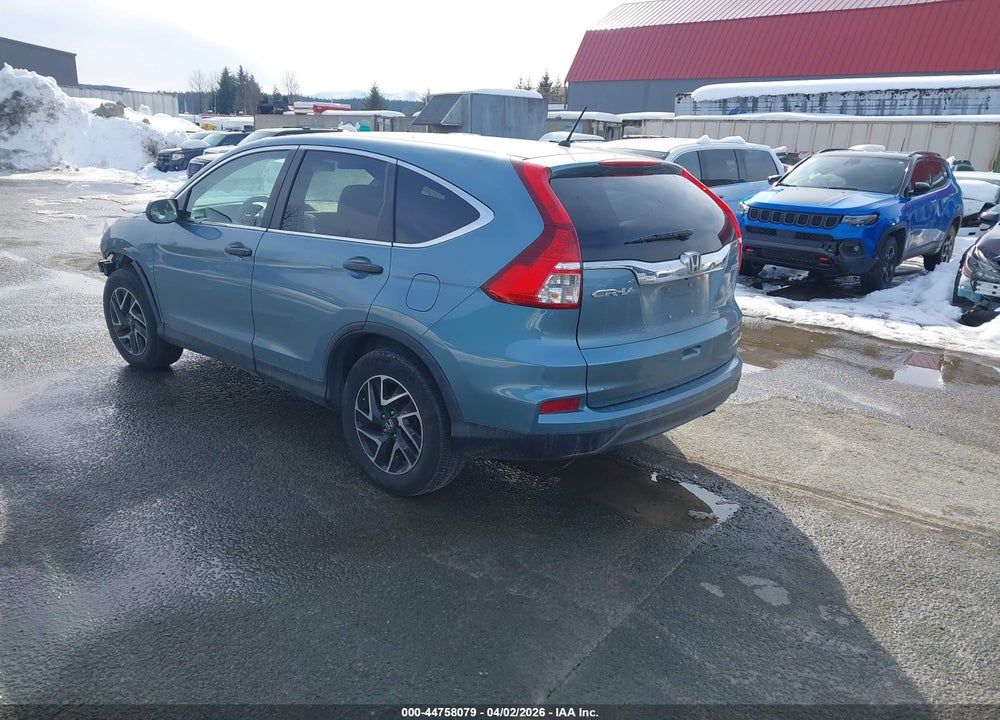 2016 HONDA CR-V SE VIN: 2HKRM4H45GH640793