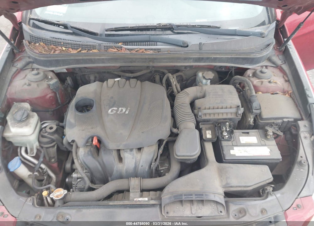 2011 HYUNDAI SONATA SE VIN: 5NPEC4AC8BH087455