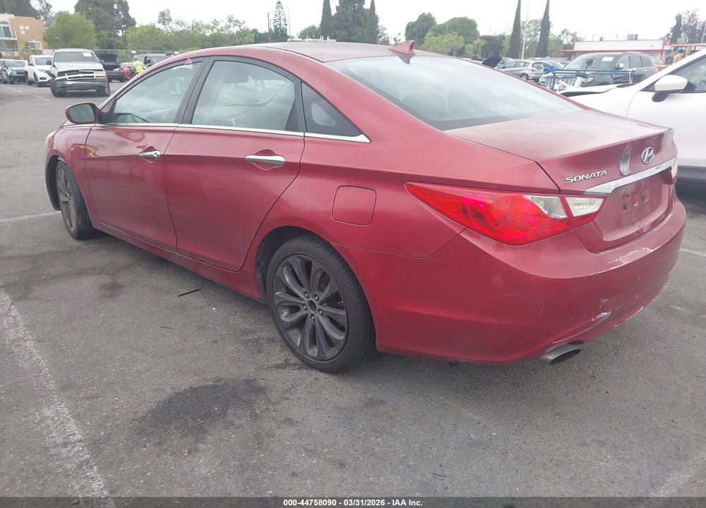 2011 HYUNDAI SONATA SE VIN: 5NPEC4AC8BH087455