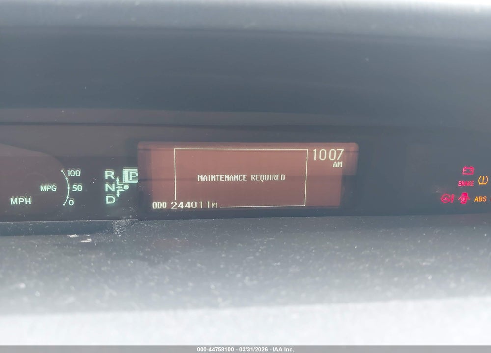2014 TOYOTA PRIUS THREE VIN: JTDKN3DU2E1750445