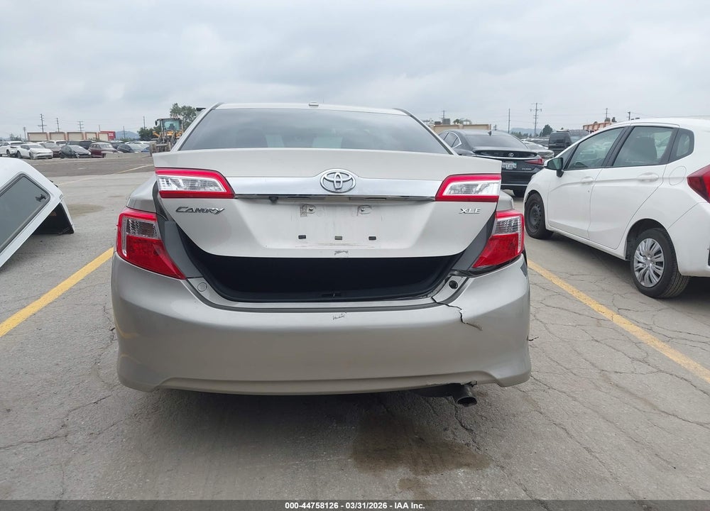 2013 TOYOTA CAMRY XLE VIN: 4T4BF1FK3DR294337