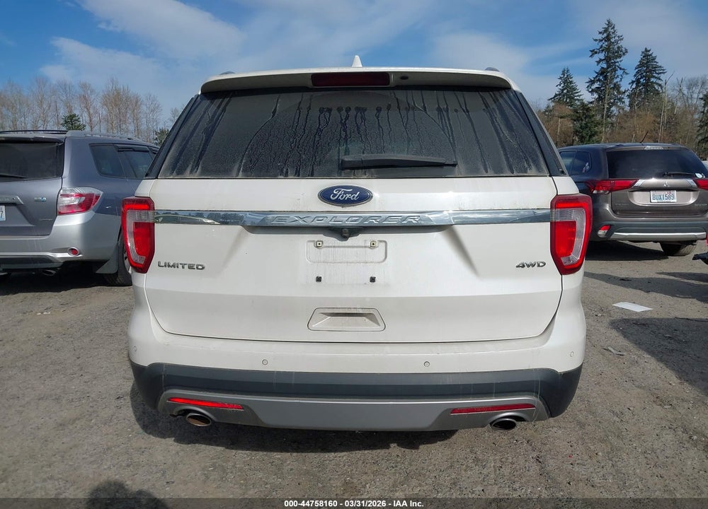 2016 FORD EXPLORER LIMITED VIN: 1FM5K8F84GGA50862
