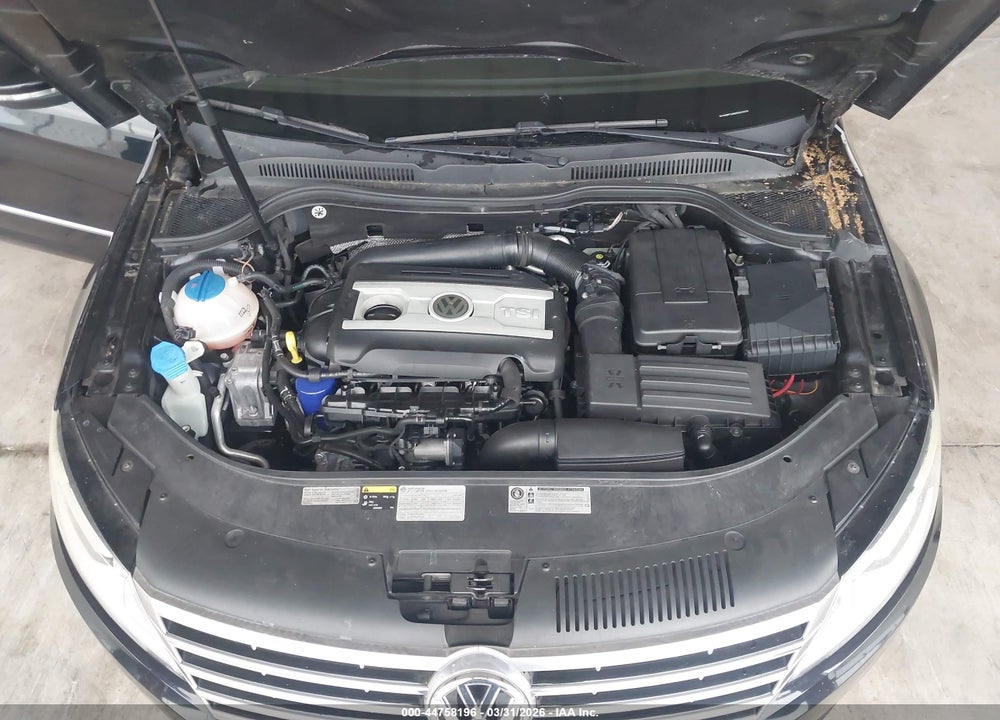 2014 VOLKSWAGEN CC 2.0T SPORT VIN: WVWBP7AN9EE523079