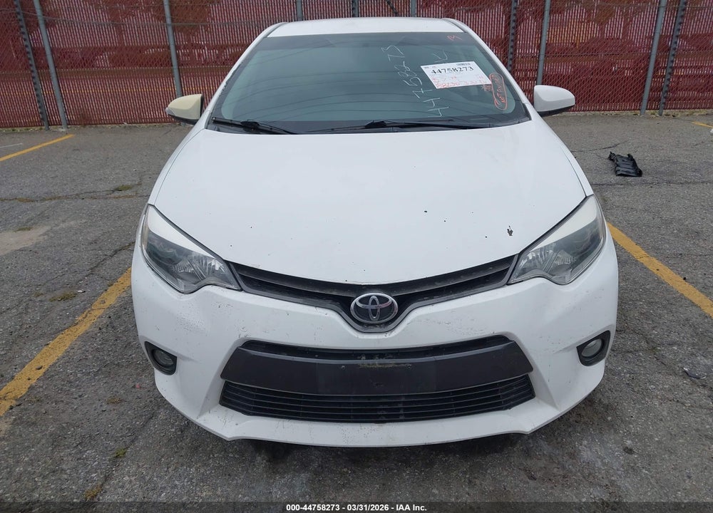 2016 TOYOTA COROLLA LE PLUS VIN: 5YFBURHEXGP537153