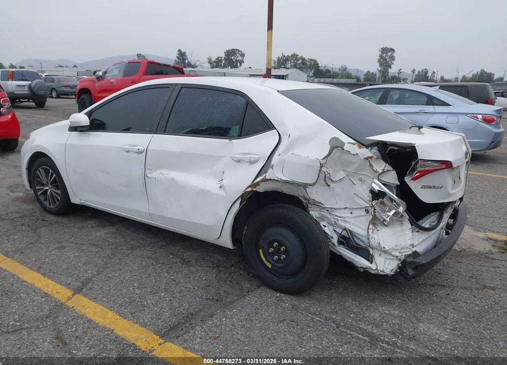 2016 TOYOTA COROLLA LE PLUS VIN: 5YFBURHEXGP537153