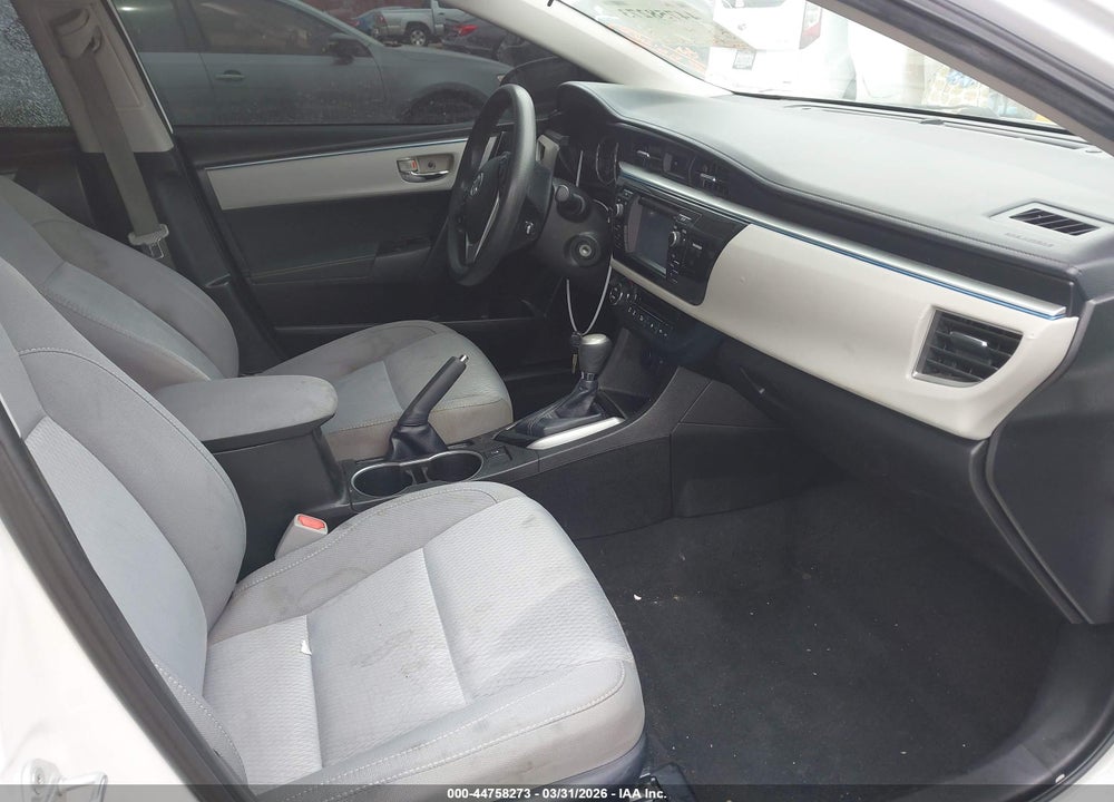 2016 TOYOTA COROLLA LE PLUS VIN: 5YFBURHEXGP537153