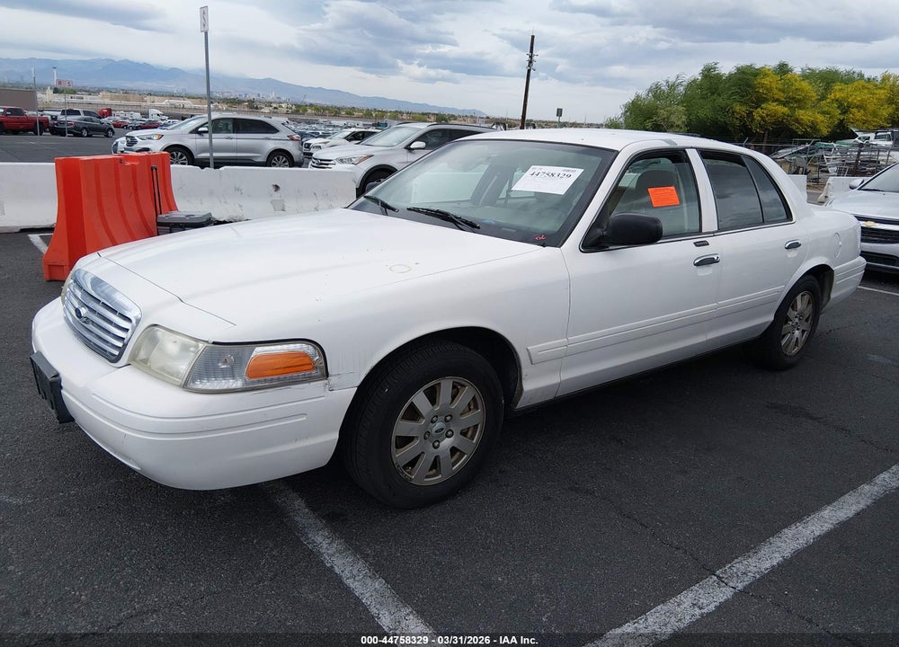 2008 FORD CROWN VICTORIA LX VIN: 2FAFP74VX8X128897