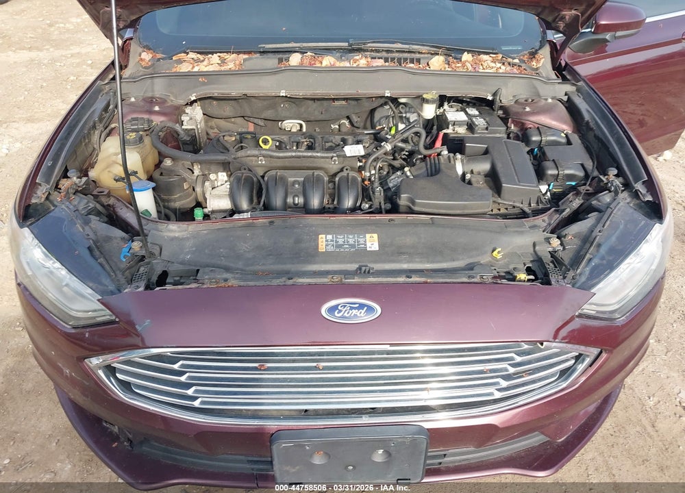 2017 FORD FUSION SE VIN: 3FA6P0H74HR148662
