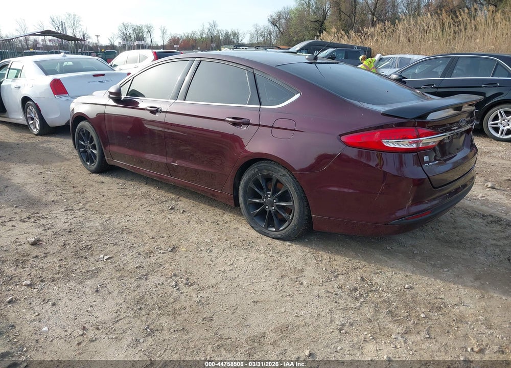 2017 FORD FUSION SE VIN: 3FA6P0H74HR148662