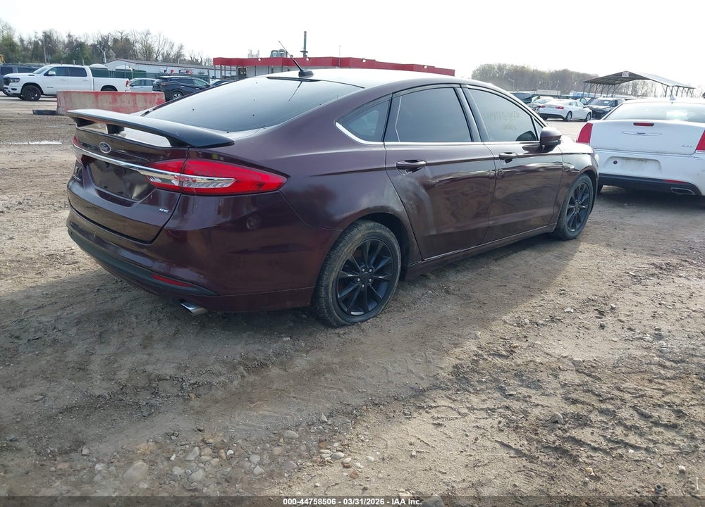 2017 FORD FUSION SE VIN: 3FA6P0H74HR148662