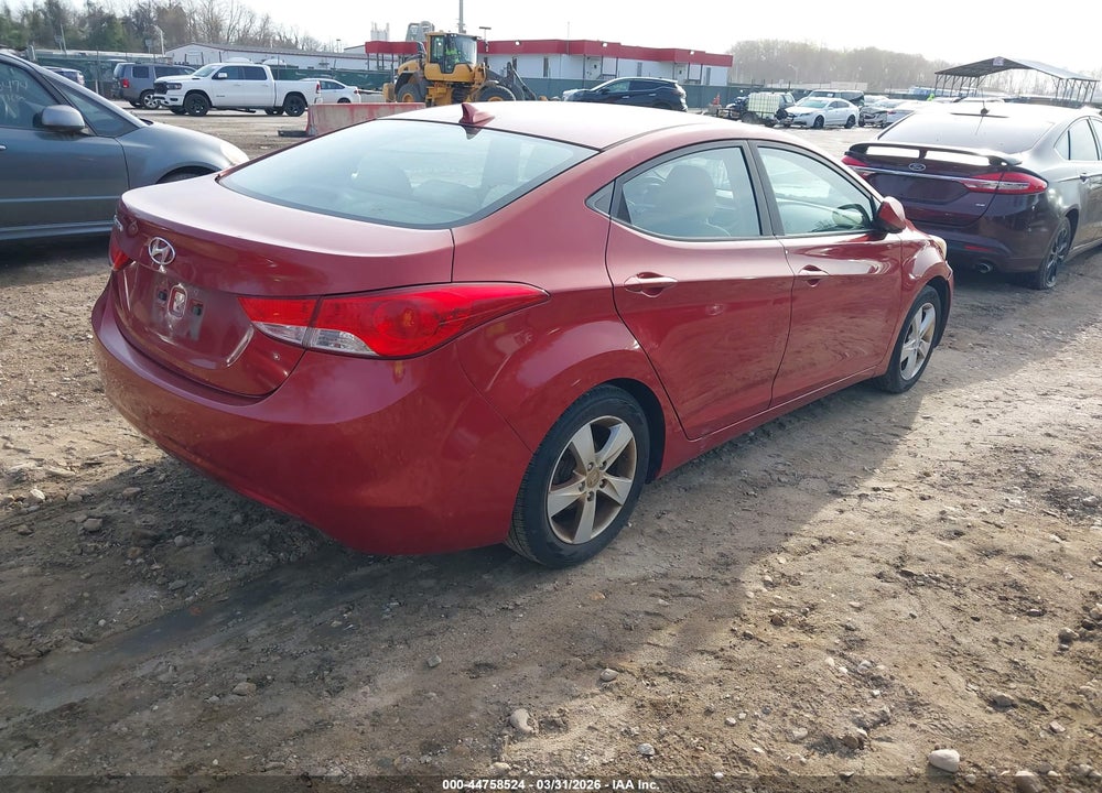 2011 HYUNDAI ELANTRA GLS (ULSAN PLANT) VIN: KMHDH4AE5BU111324