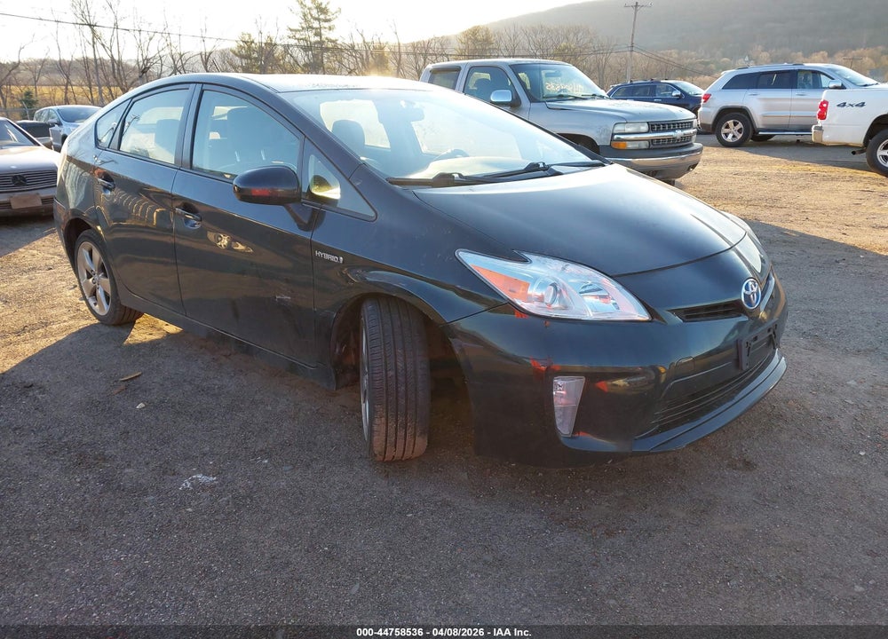 2013 TOYOTA PRIUS THREE SE VIN: JTDKN3DU9D1655203