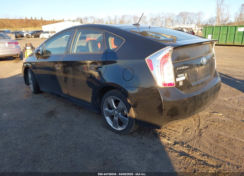 2013 TOYOTA PRIUS THREE SE VIN: JTDKN3DU9D1655203