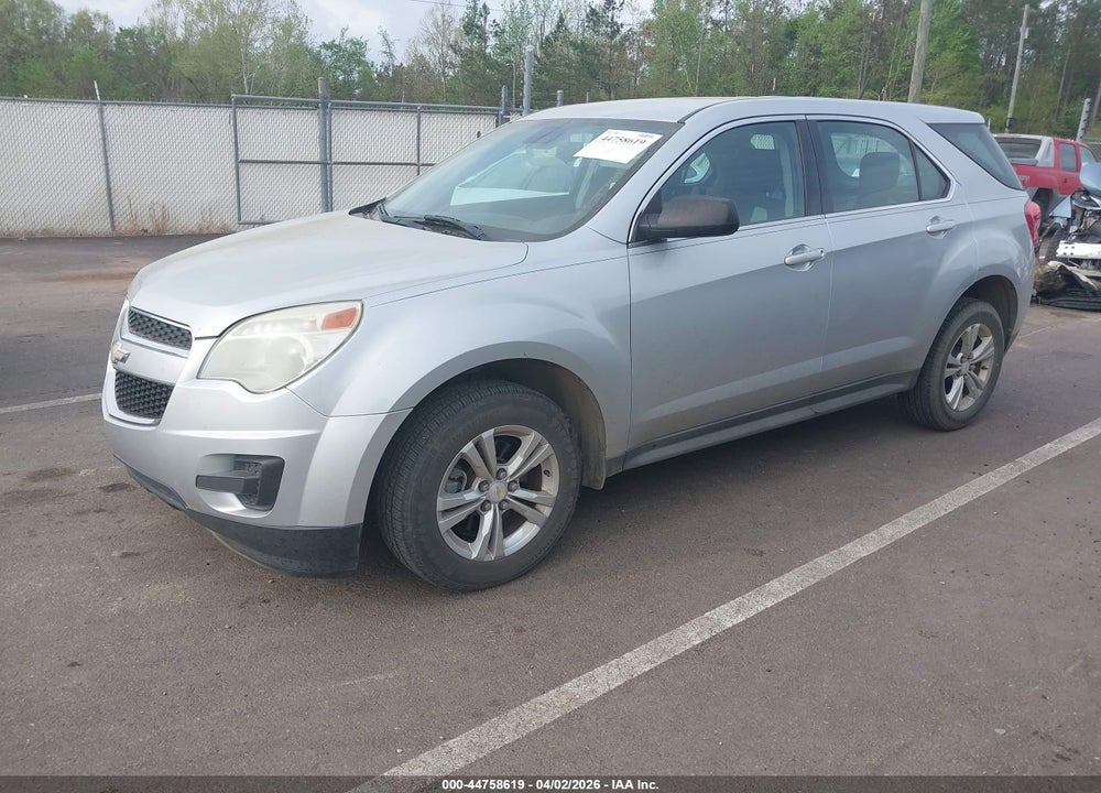 2013 CHEVROLET EQUINOX LS VIN: 2GNALBEK5D6352044
