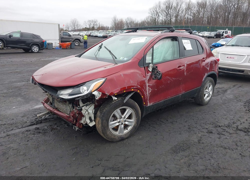 2022 CHEVROLET TRAX AWD LT VIN: KL7CJPSM4NB558154