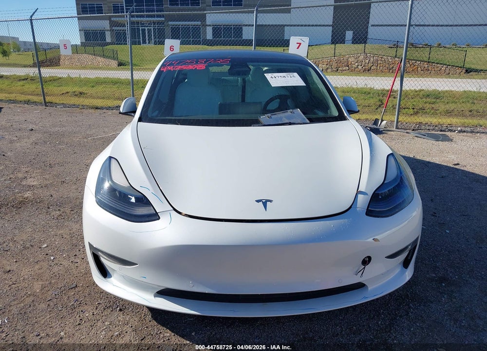 2022 TESLA MODEL 3 PERFORMANCE DUAL MOTOR ALL-WHEEL DRIVE VIN: 5YJ3E1EC6NF278899