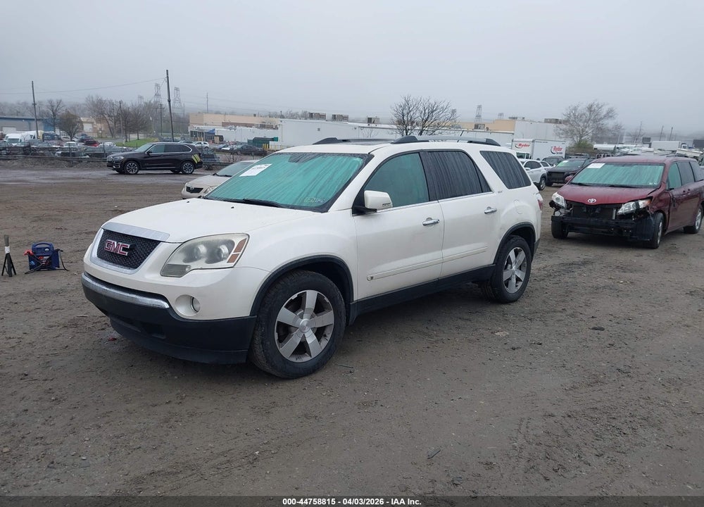 2010 GMC ACADIA SLT-1 VIN: 1GKLVMED4AJ177930