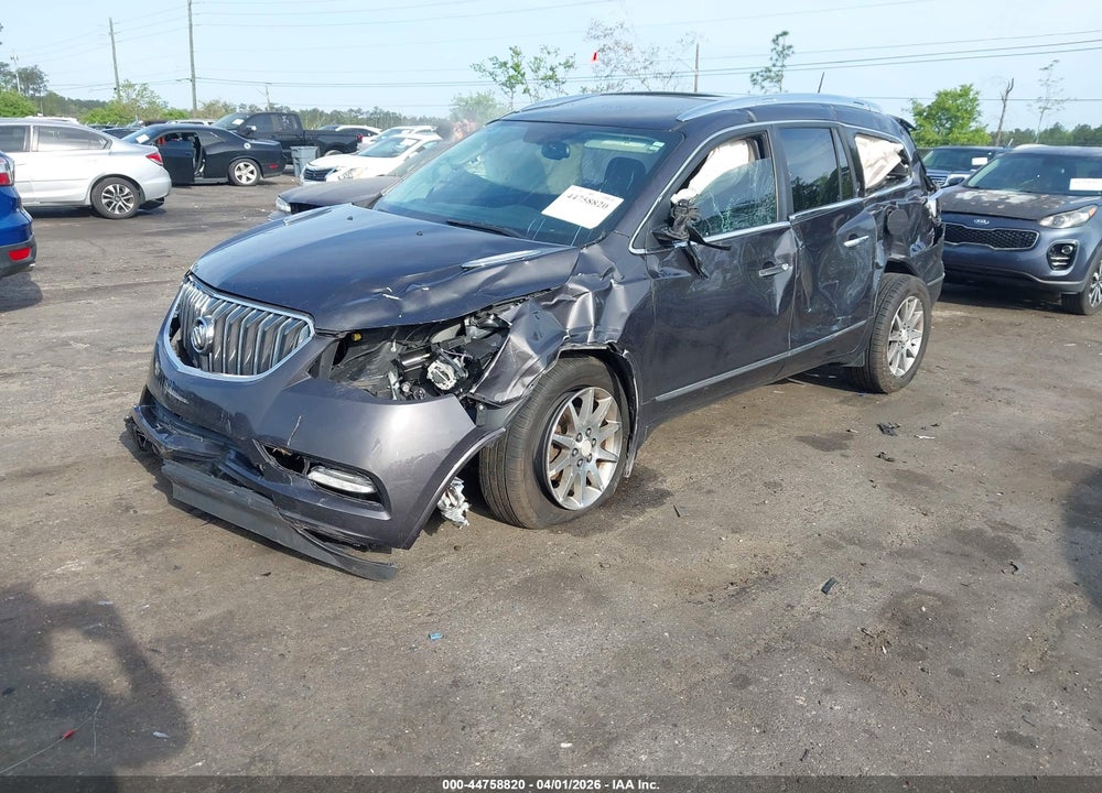 2016 BUICK ENCLAVE LEATHER VIN: 5GAKRBKD2GJ196135