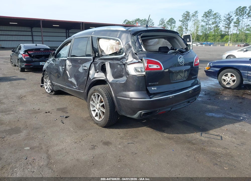 2016 BUICK ENCLAVE LEATHER VIN: 5GAKRBKD2GJ196135