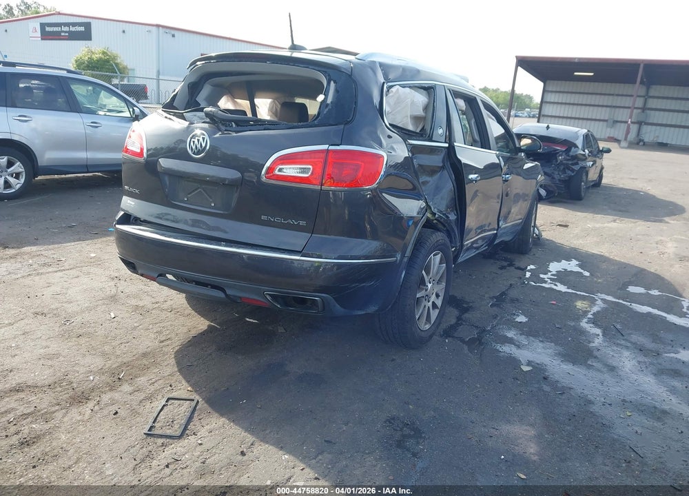 2016 BUICK ENCLAVE LEATHER VIN: 5GAKRBKD2GJ196135