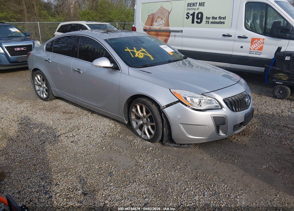 2014 BUICK REGAL GS VIN: 2G4GT5GX7E9302626