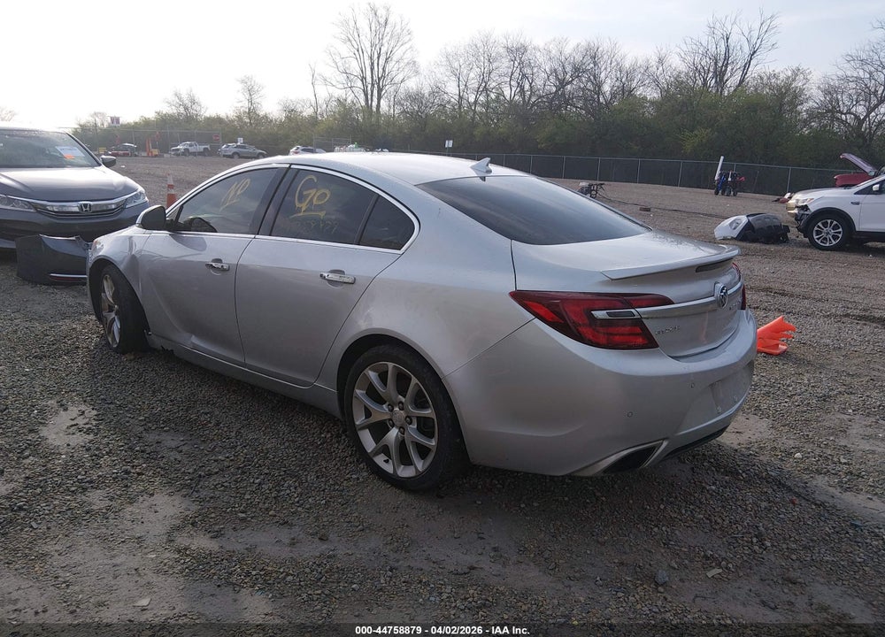 2014 BUICK REGAL GS VIN: 2G4GT5GX7E9302626