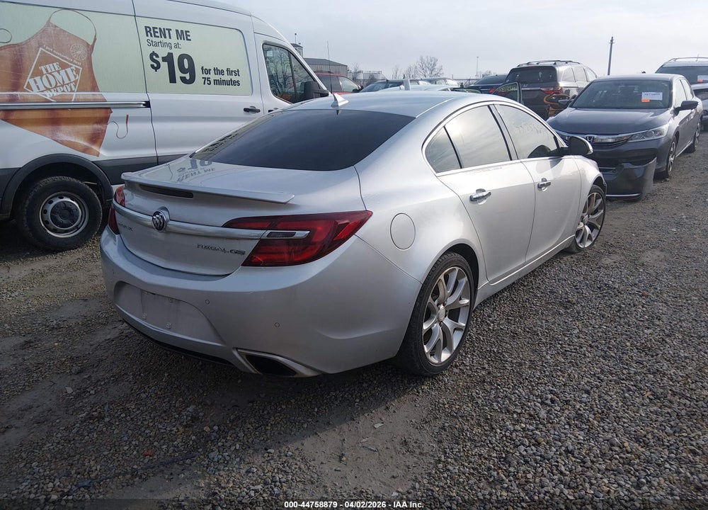 2014 BUICK REGAL GS VIN: 2G4GT5GX7E9302626