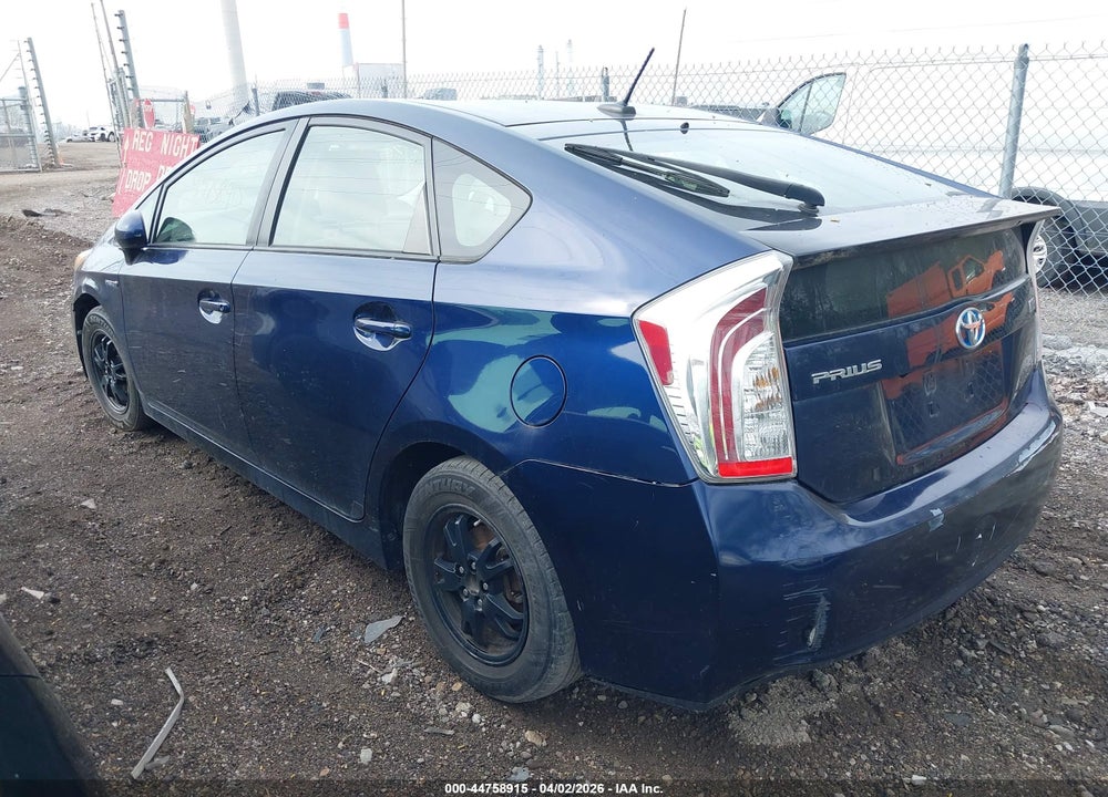 2015 TOYOTA PRIUS THREE VIN: JTDKN3DU3F1912293