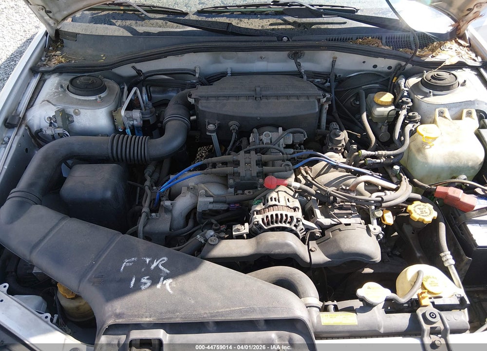 2004 SUBARU OUTBACK VIN: 4S3BH675547603240