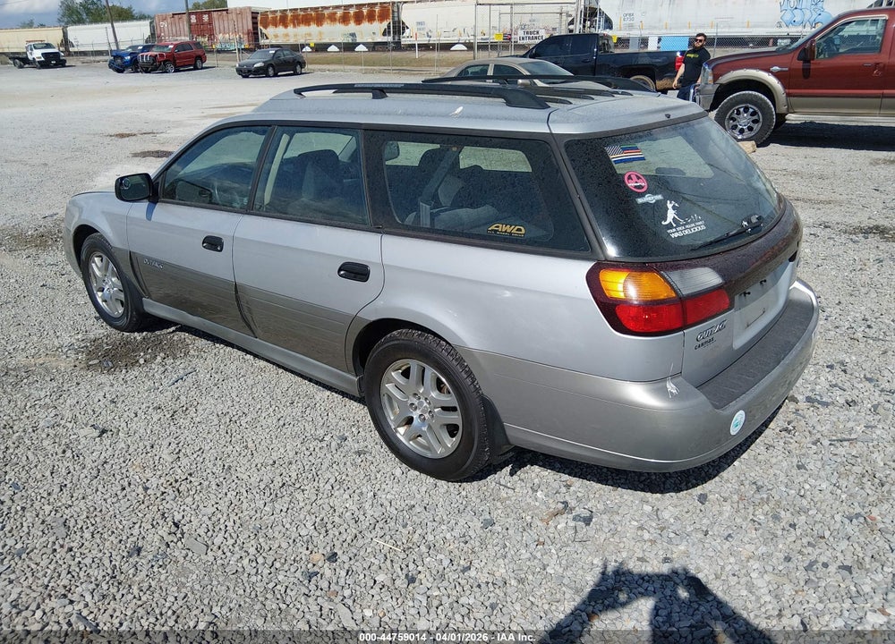 2004 SUBARU OUTBACK VIN: 4S3BH675547603240