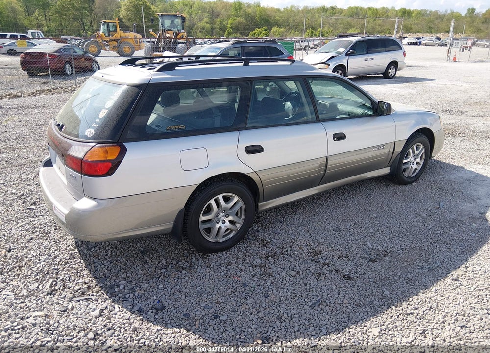 2004 SUBARU OUTBACK VIN: 4S3BH675547603240