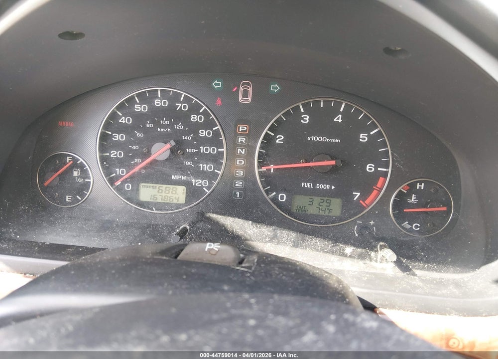 2004 SUBARU OUTBACK VIN: 4S3BH675547603240
