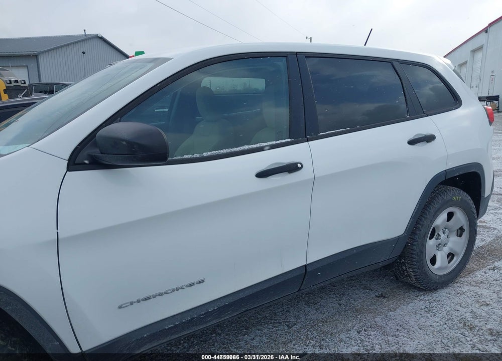 2017 JEEP CHEROKEE SPORT VIN: 1C4PJMAB3HW581098