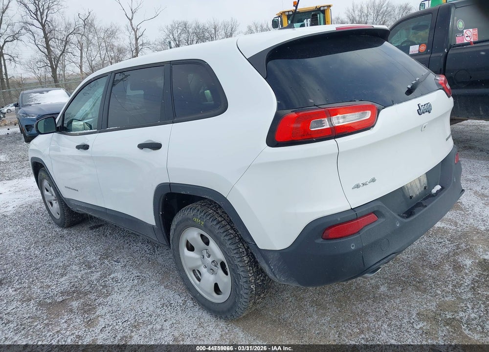 2017 JEEP CHEROKEE SPORT VIN: 1C4PJMAB3HW581098