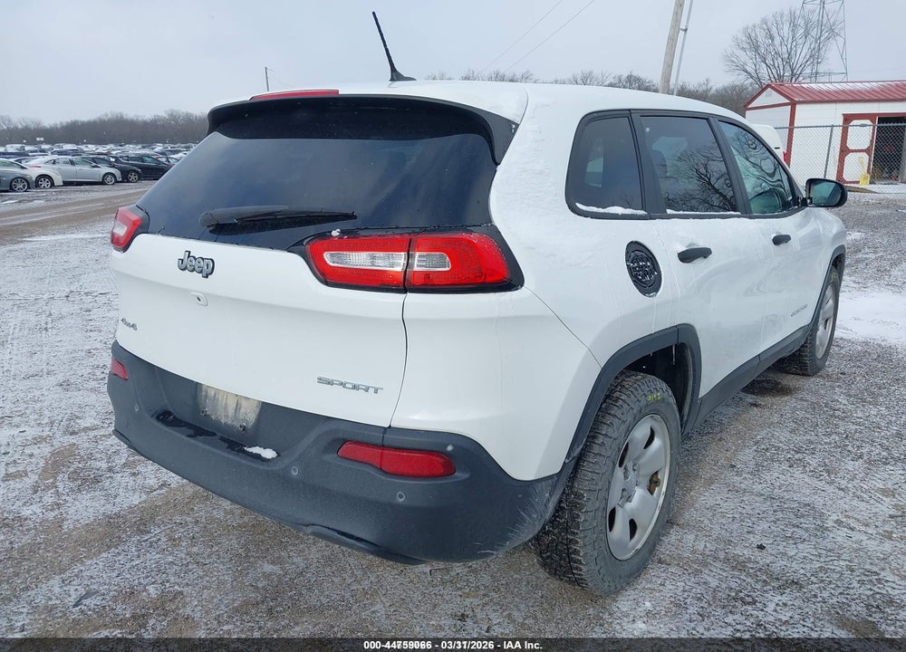 2017 JEEP CHEROKEE SPORT VIN: 1C4PJMAB3HW581098