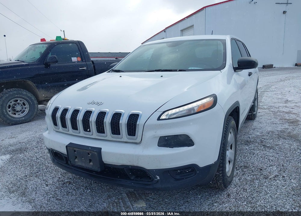 2017 JEEP CHEROKEE SPORT VIN: 1C4PJMAB3HW581098