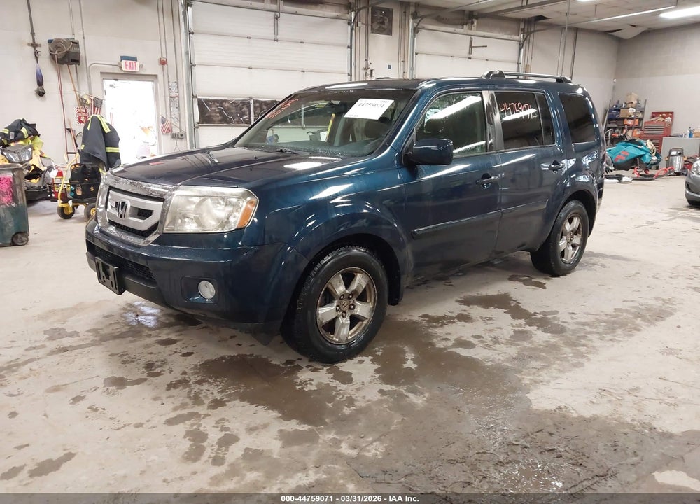 2009 HONDA PILOT EX-L VIN: 5FNYF48529B037736