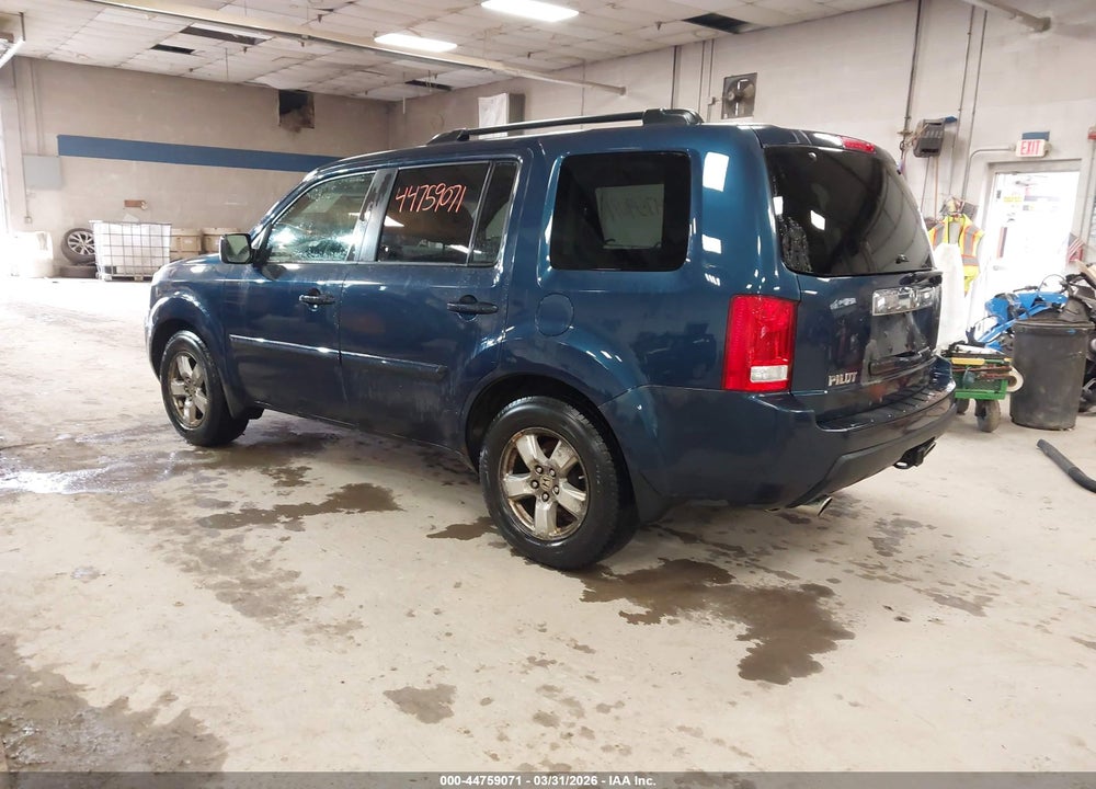 2009 HONDA PILOT EX-L VIN: 5FNYF48529B037736