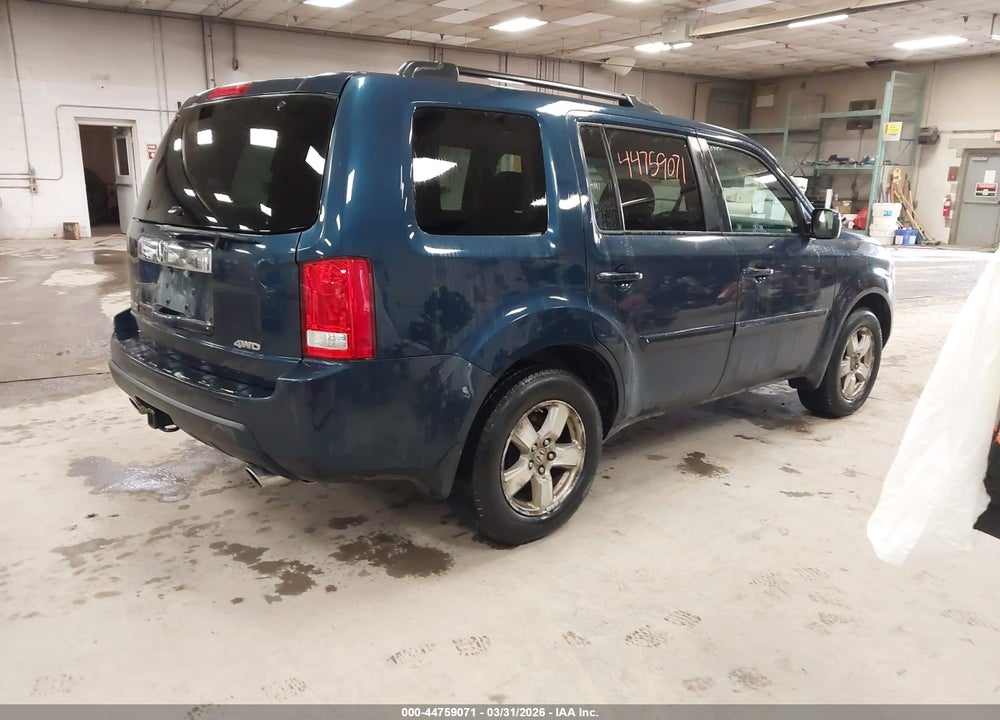 2009 HONDA PILOT EX-L VIN: 5FNYF48529B037736