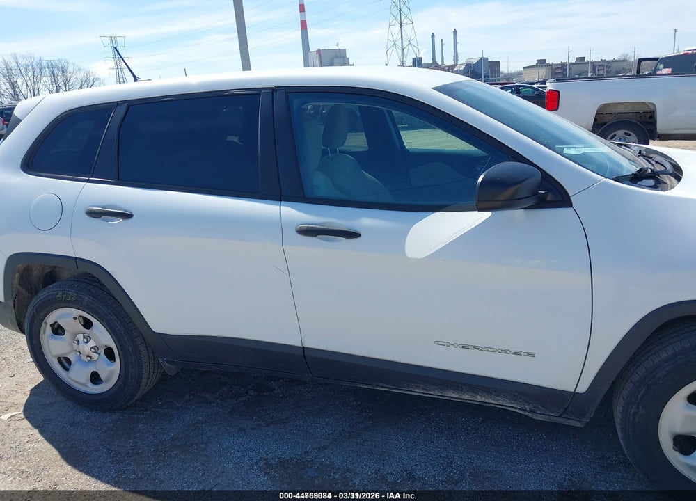 2017 JEEP CHEROKEE SPORT VIN: 1C4PJMAB8HW543303