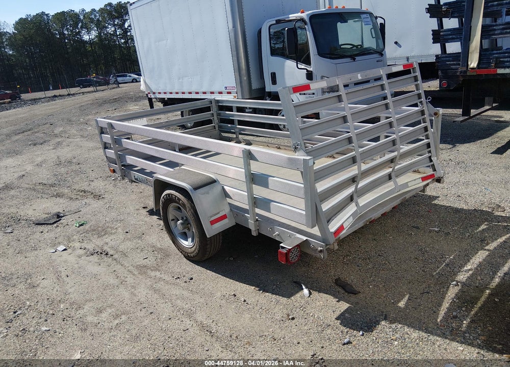 2006 ALUMA 5X10 UTILTY TRAILER VIN: 1YGUS10196B028078