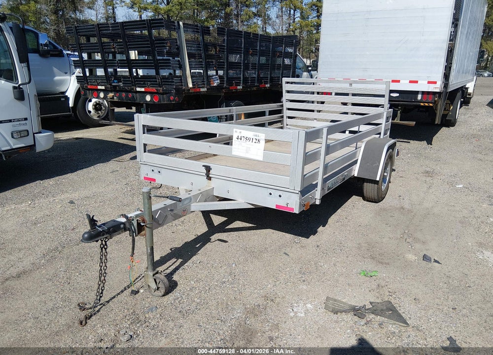 2006 ALUMA 5X10 UTILTY TRAILER VIN: 1YGUS10196B028078